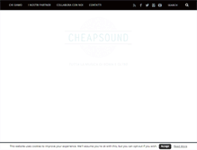 Tablet Screenshot of cheap-sound.com